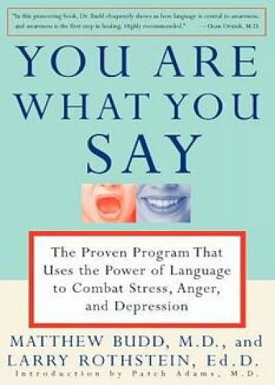 You Are What You Say: The Proven Program That Uses the Power of Language to Combat Stress, Anger, and Depression, Paperback/Matthew Budd