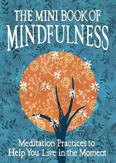 The Mini Book of Mindfulness: Simple Meditation Practices to Help You Live in the Moment, Hardcover/Camilla Sanderson