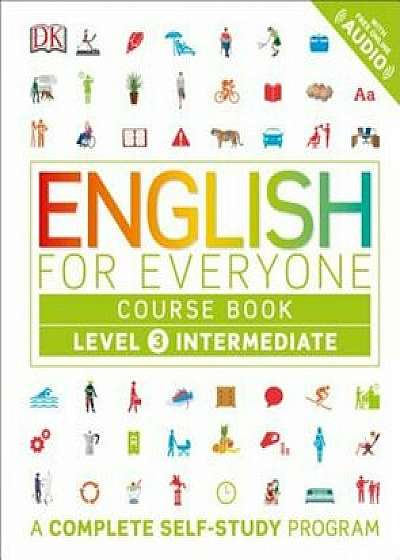 English for Everyone: Level 3: Intermediate, Course Book (Library Edition), Hardcover/DK