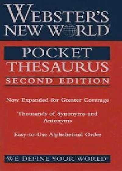 Webster's New World Pocket Thesaurus, Paperback/Charlton Laird