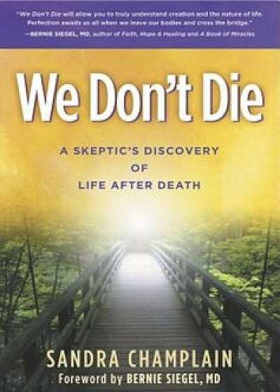 We Don't Die: A Skeptic's Discovery of Life After Death, Paperback/Sandra Champlain