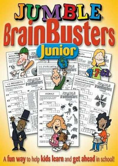 Jumble Brainbusters Junior: Because Learning Can Be Fun!, Paperback/David L. Hoyt
