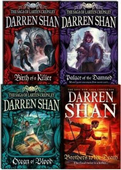 Darren Shan Series Collection The Saga of Larten Crepsley 4 Books Set/Darren Shan