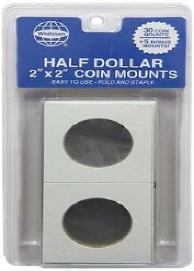 Whitman 35 Count Half Dollar Mylar Coin Holders, Paperback/Whitman Publishing