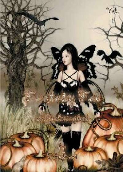 Coperta cărții Fantasy Fae Adult Coloring Book, Paperback/Tabz Jones