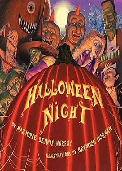 Coperta cărții Halloween Night, Hardcover/Marjorie Dennis Murray de Marjorie Dennis Murray