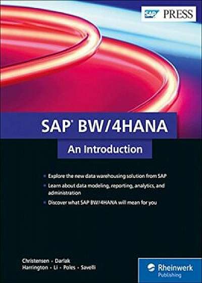 SAP BW/4HANA: An Introduction, Hardcover/Jesper Christensen
