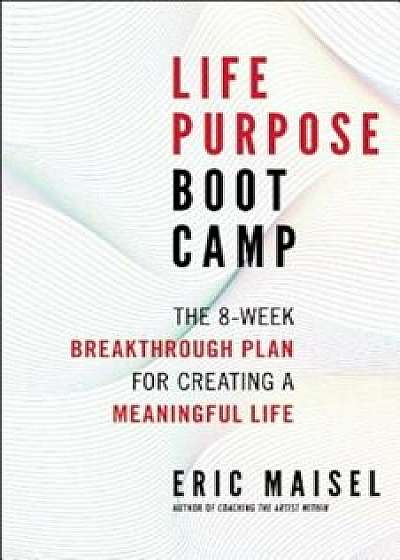 Life Purpose Boot Camp: The 8-Week Breakthrough Plan for Creating a Meaningful Life, Paperback/Eric Maisel