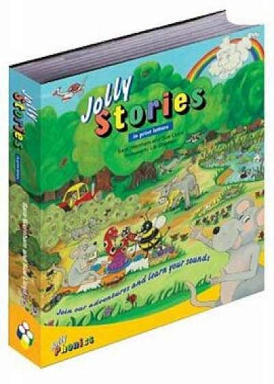 Coperta cărții Jolly Stories in Print Letters, Hardcover/Sara Wernham