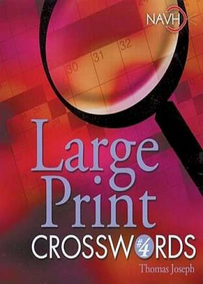 Large Print Crosswords '4, Paperback/Thomas Joseph