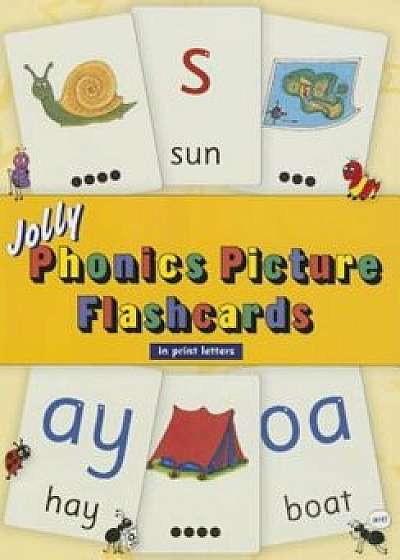 Jolly Phonics Picture Flashcards (in Print Letters), Paperback/Sue Lloyd