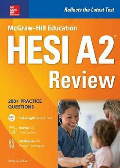 McGraw-Hill Education Hesi A2 Review, Paperback/Kathy A. Zahler