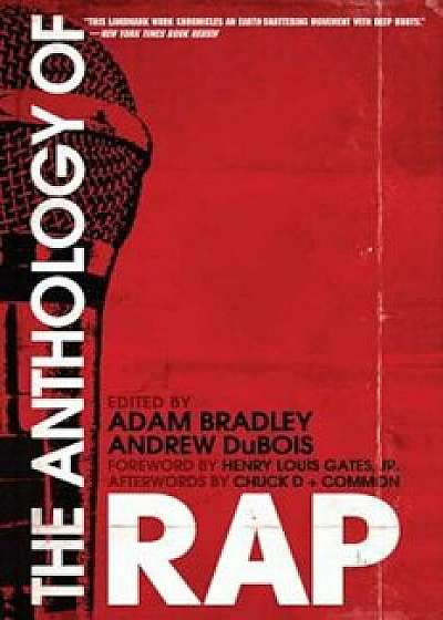 The Anthology of Rap, Paperback/Adam Bradley