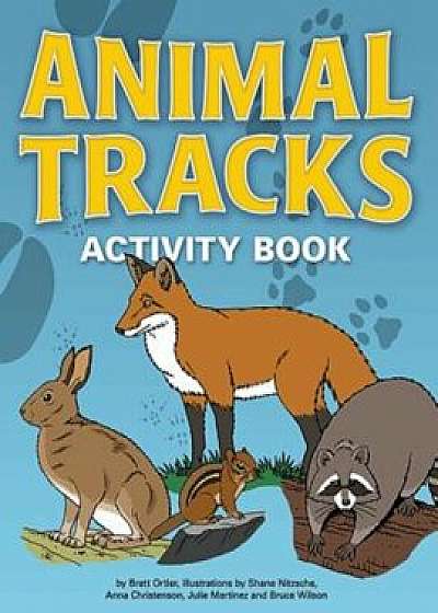 Animal Tracks Activity Book, Paperback/Brett Ortler
