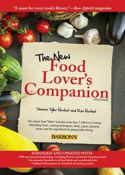 The New Food Lover's Companion, Paperback/Ron Herbst