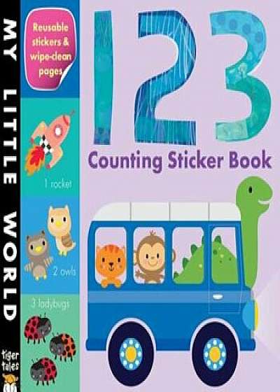 123 Counting Sticker Book, Paperback/Jonathan Litton