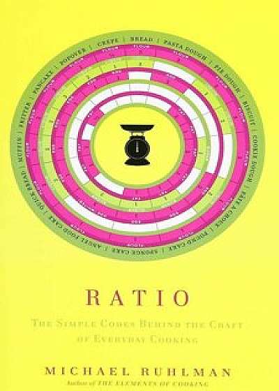 Ratio: The Simple Codes Behind the Craft of Everyday Cooking, Hardcover/Michael Ruhlman