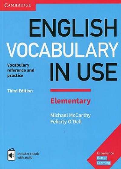 English Vocabulary in Use Elementary Book with Answers and Enhanced eBook: Vocabulary Reference and Practice, Hardcover/Michael McCarthy