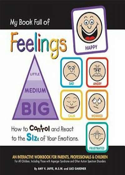 My Book Full of Feelings: How to Control and React to the Size of Your Emotions, Paperback/Amy V. Jaffe
