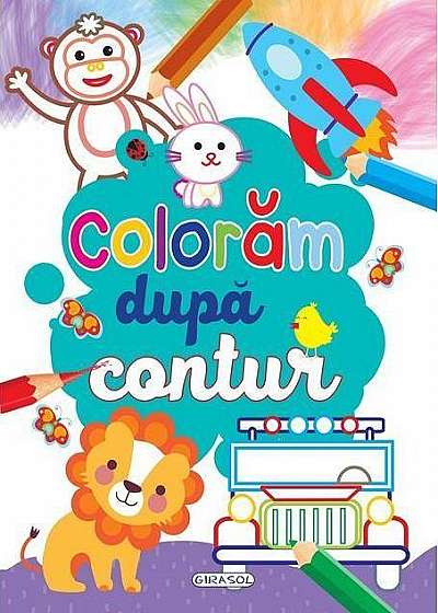 Coperta cărții Colorăm după contur