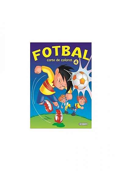 Fotbal. Carte de colorat 4