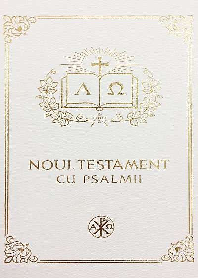 Noul Testament cu Psalmii – format 053 alb simplu