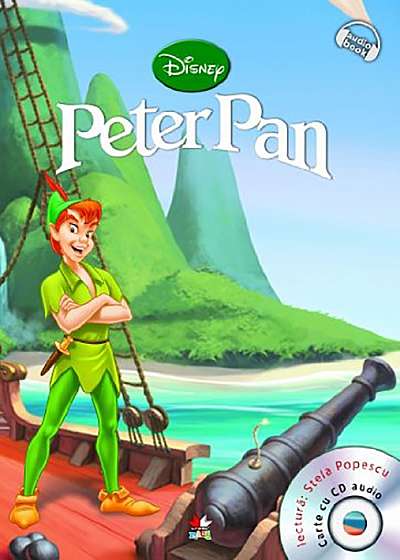 Disney - Peter Pan + Audiobook (Lectura: Stela Popescu)