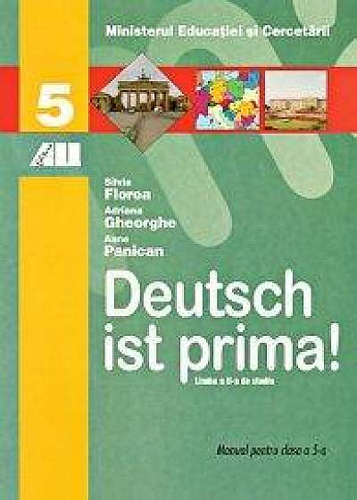 Deutsch ist prima! Manual de limba germana pentru clasa a V-a (limba a II-a de studiu)