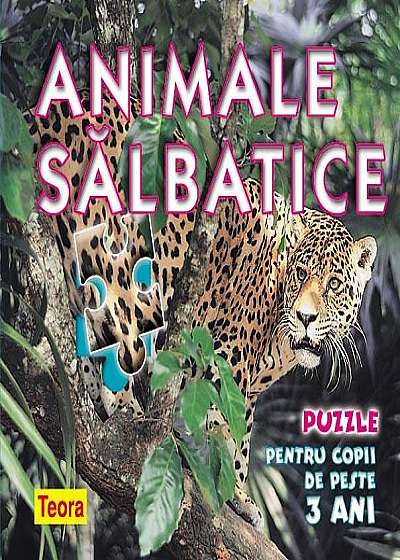 Animale salbatice - puzzle