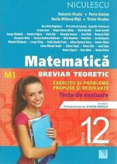 Matematica - Cls. a XII-a M1 - Breviar teoretic