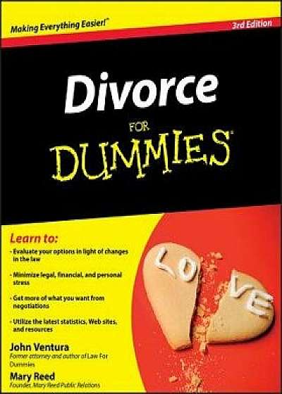 Divorce for Dummies, Paperback/John Ventura