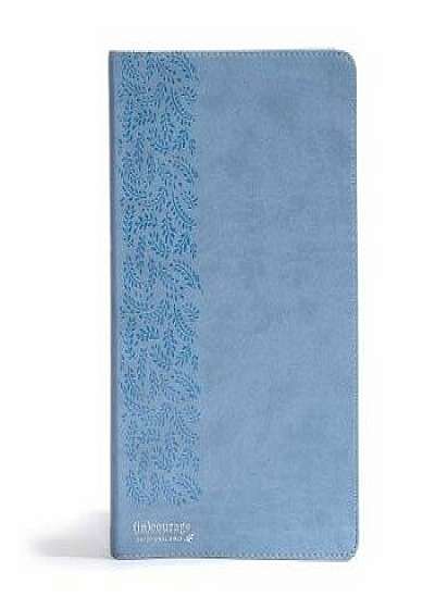 CSB (In)Courage Devotional Bible, Blue Leathertouch/(In)Courage