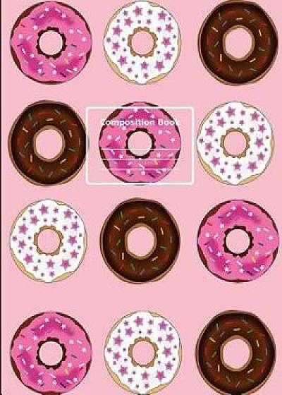 Donut Enthusiast, Composition Notebook: College Ruled, 7.44" X 9.69"(18.9 X 24.61 CM) 108 Pages., Paperback/Blue Sky Press