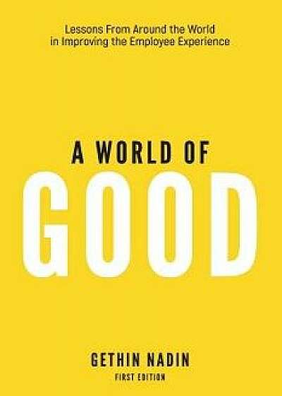 A World of Good: Lessons from Around the World in Improving the Employee Experience, Paperback/Gethin J. Nadin