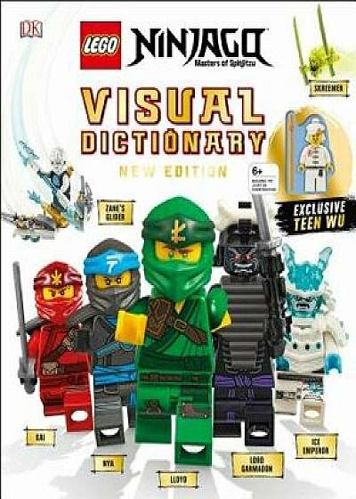Lego Ninjago Visual Dictionary, New Edition: With Exclusive Minifigure [With Toy], Hardcover/Arie Kaplan