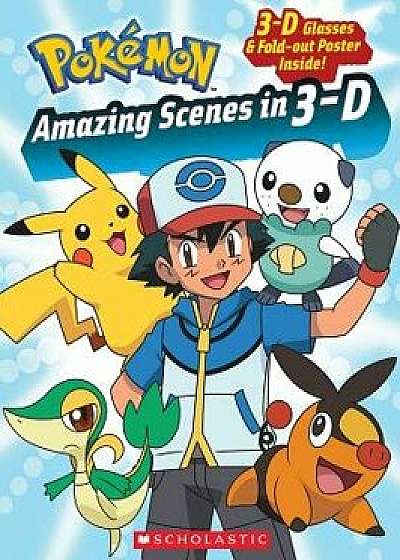 Pokemon: Amazing Scenes in 3-D, Paperback/Simcha Whitehill
