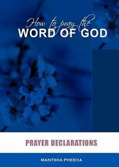 How to Pray the Word of God: Prayer Confessions/Declarations/Mantsha Pheeha