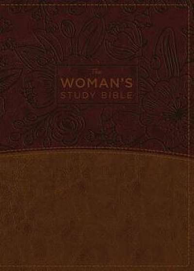 The NKJV, Woman's Study Bible, Fully Revised, Imitation Leather, Brown/Burgundy, Full-Color: Receiving God's Truth for Balance, Hope, and Transformati/Dorothy Kelley Patterson