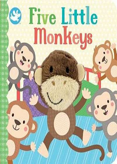 Five Little Monkeys Finger Puppet Book/Sarah Ward