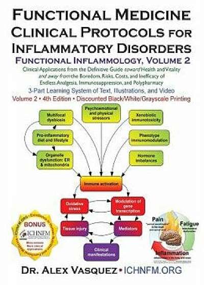Functional Medicine Clinical Protocols for Inflammatory Disorders: Functional Inflammology, Volume 2, Paperback/Alex Vasquez