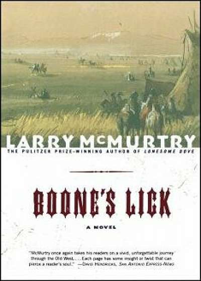 Boone's Lick, Paperback/Larry McMurtry