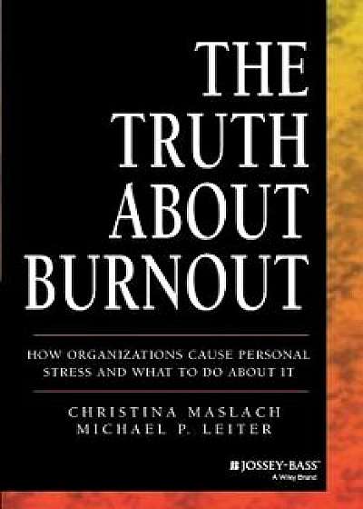 The Truth about Burnout: How Organizations Cause Personal Stress and What to Do about It, Paperback/Christina Maslach