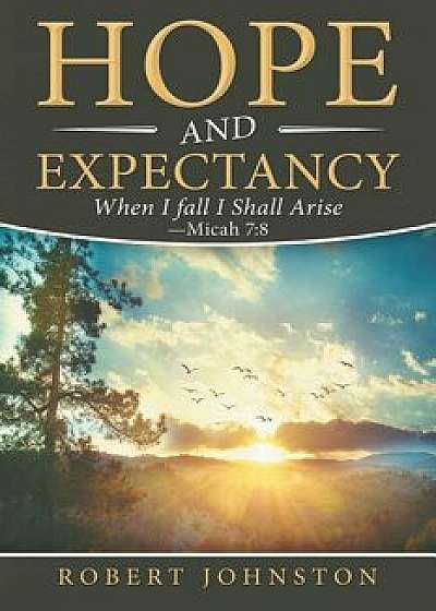 Hope and Expectancy: When I Fall I Shall Arise - Micah 7:8, Paperback/Robert Johnston