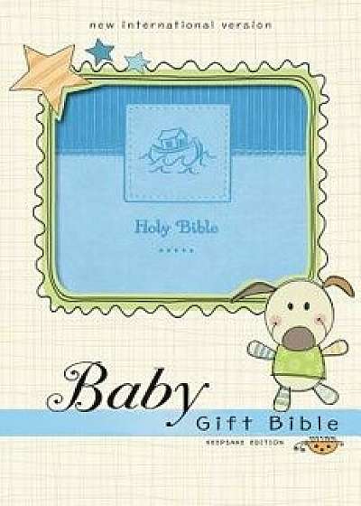 Niv, Baby Gift Bible, Holy Bible, Leathersoft, Blue, Red Letter Edition, Comfort Print: Keepsake Edition/Zondervan
