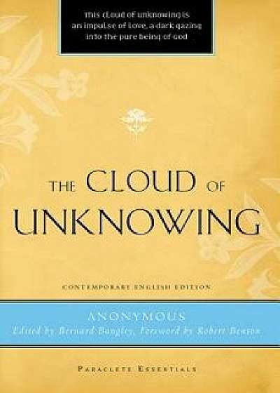 Cloud of Unknowing, Paperback/Anonymous