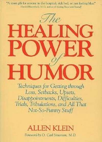 The Healing Power of Humor, Paperback/Allen Klein