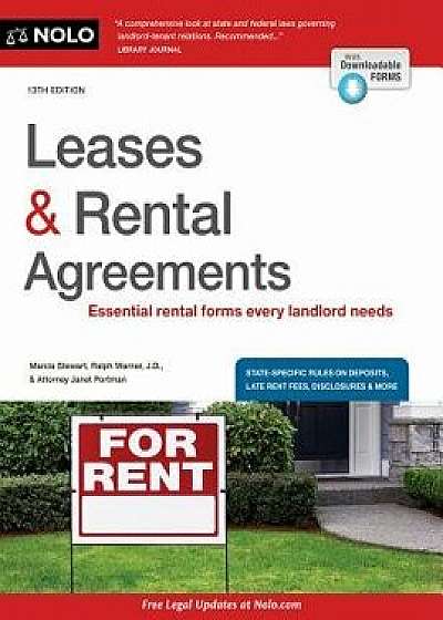 Leases & Rental Agreements: Keep Your House or Walk Away with Money in Your Pocket, Paperback/Marcia Stewart
