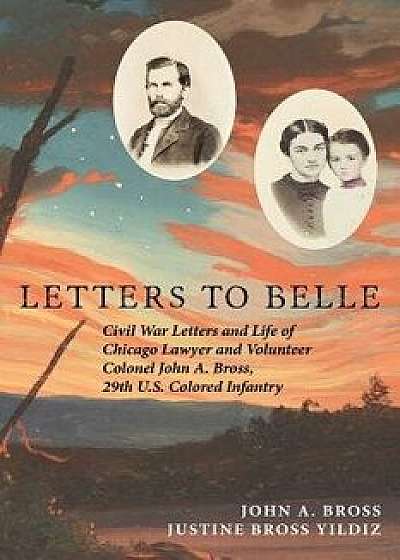 Letters to Belle: Civil War Letters and Life of Chicago Lawyer and Volunteer Colonel John A. Bross, 29th U.S. Colored Infantry, Paperback/Justine Bross Yildiz