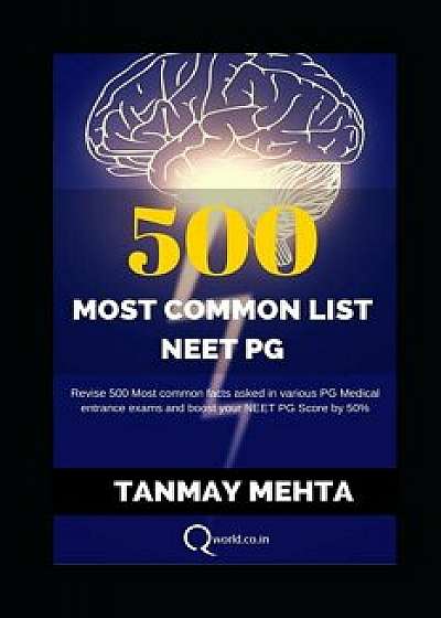 500 Most Common List for Neet-Pg/Tanmay Mehta
