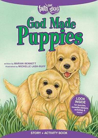 God Made Puppies Story + Activity Book, Paperback/Marian Bennett
